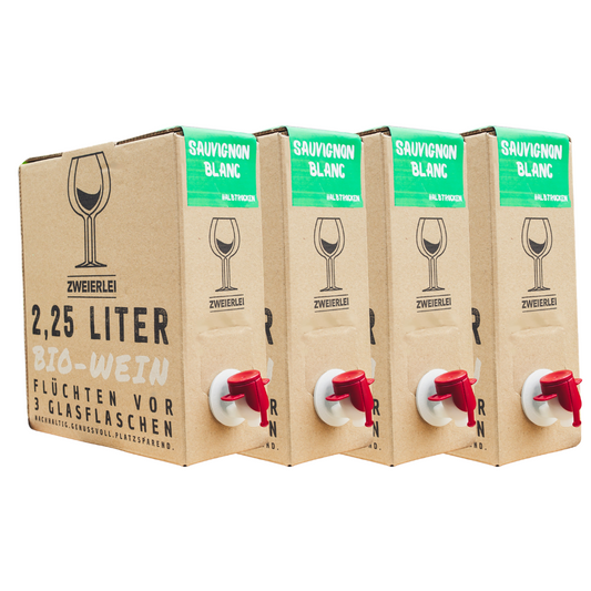 Sauvignon Blanc halbtrocken 4er-Paket