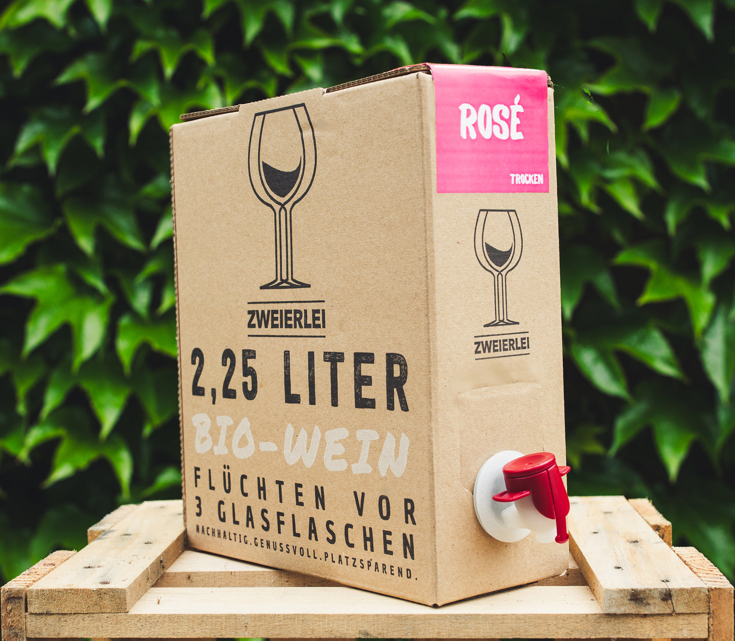 Bag-in-Box Wein Rose