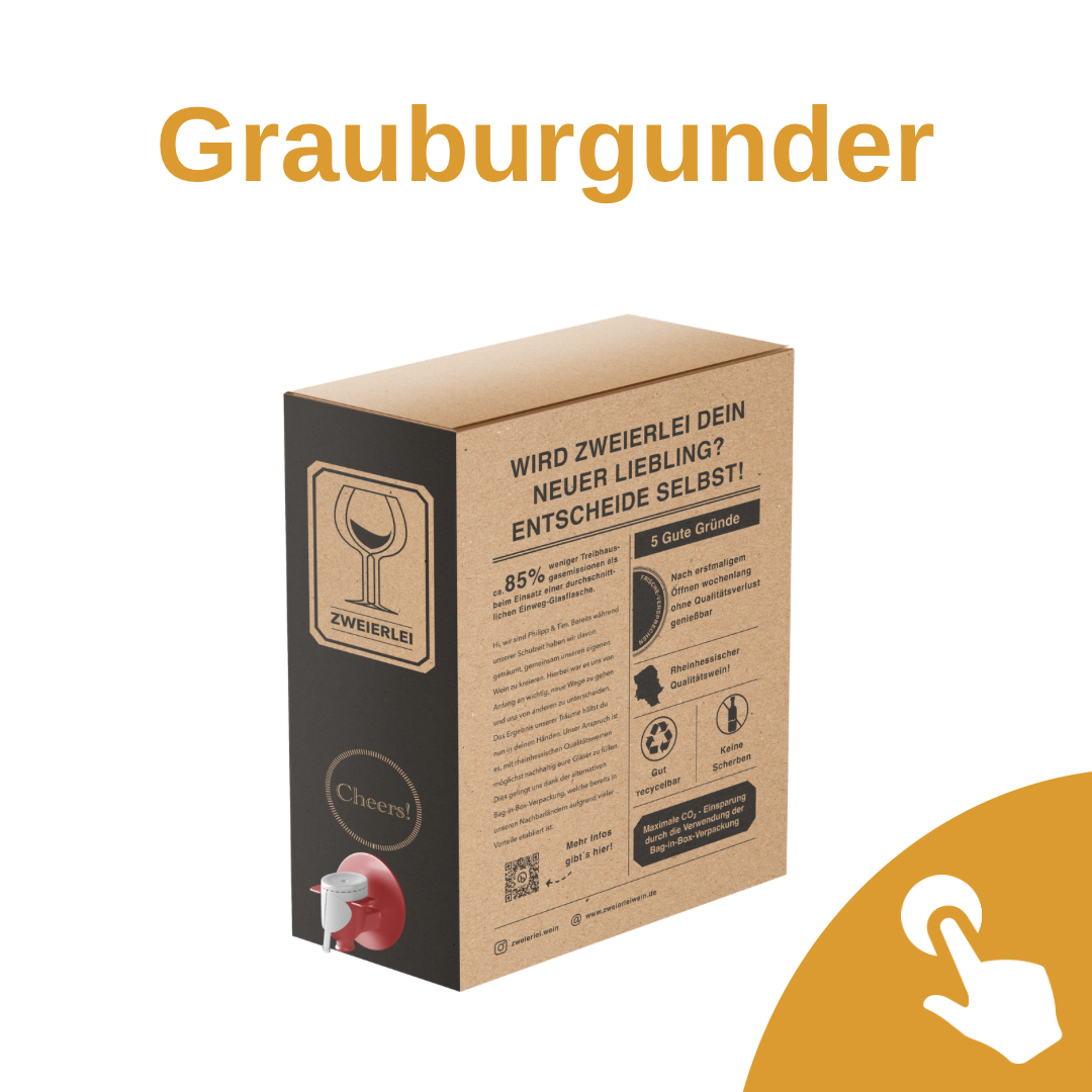 Grauburgunder Wein in Bag-in-Box